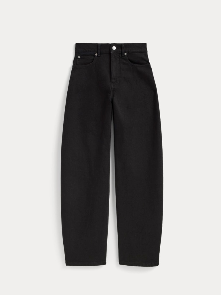 Everlane Curvy Way-High Jeans In Black